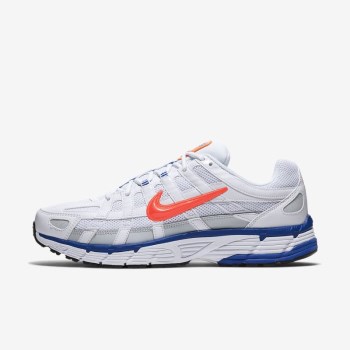 Nike P-6000 - Férfi Utcai Cipő - Fehér/Kék/Fekete/Piros